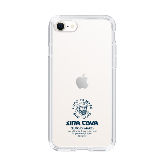 Slim Protection Case［ SINA COVA - Logo - Navy ］