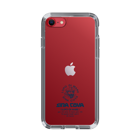 Slim Protection Case［ SINA COVA - Logo - Navy ］