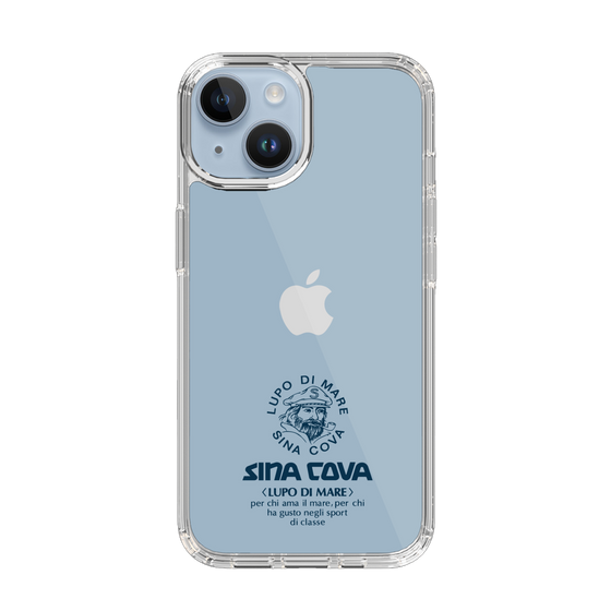 Slim Protection Case［ SINA COVA - Logo - Navy ］