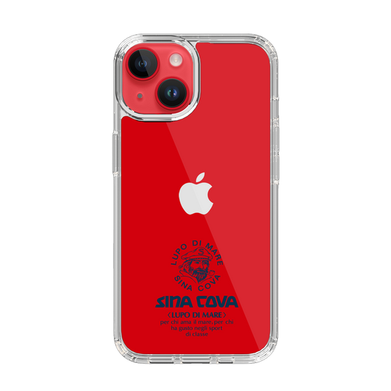 Slim Protection Case［ SINA COVA - Logo - Navy ］
