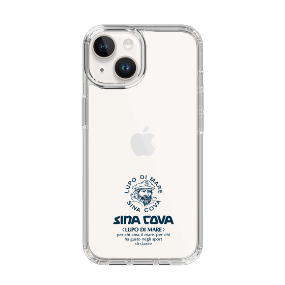 Slim Protection Case［ SINA COVA - Logo - Navy ］