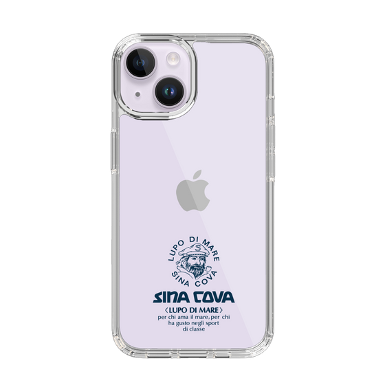 Slim Protection Case［ SINA COVA - Logo - Navy ］