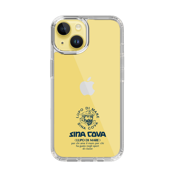 Slim Protection Case［ SINA COVA - Logo - Navy ］