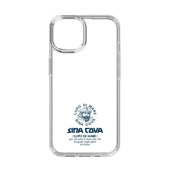 Slim Protection Case［ SINA COVA - Logo - Navy ］