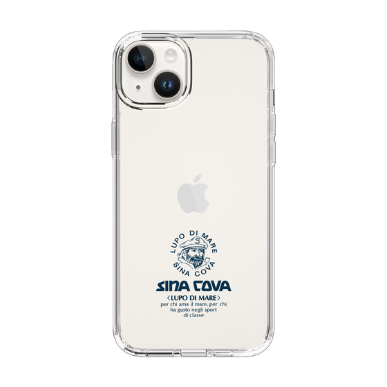Slim Protection Case［ SINA COVA - Logo - Navy ］
