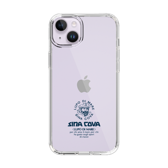 Slim Protection Case［ SINA COVA - Logo - Navy ］
