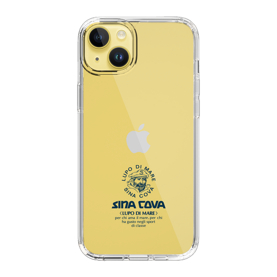 Slim Protection Case［ SINA COVA - Logo - Navy ］
