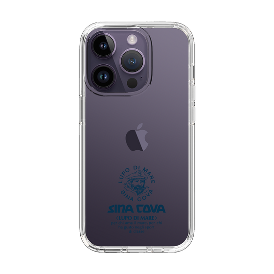 Slim Protection Case［ SINA COVA - Logo - Navy ］