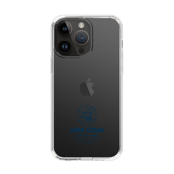 Slim Protection Case［ SINA COVA - Logo - Navy ］
