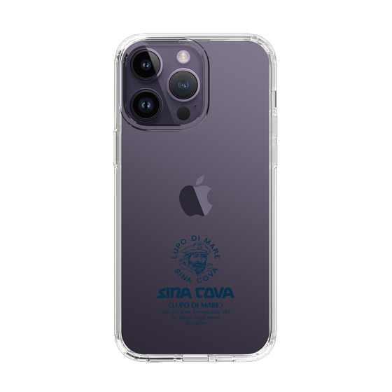 Slim Protection Case［ SINA COVA - Logo - Navy ］