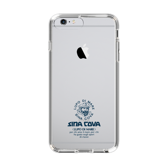 Slim Protection Case［ SINA COVA - Logo - Navy ］