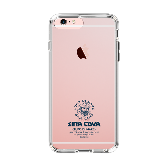 Slim Protection Case［ SINA COVA - Logo - Navy ］