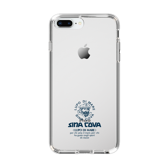 Slim Protection Case［ SINA COVA - Logo - Navy ］
