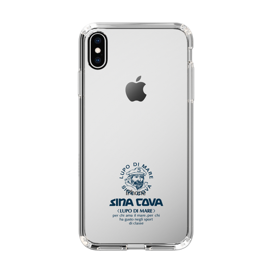 Slim Protection Case［ SINA COVA - Logo - Navy ］