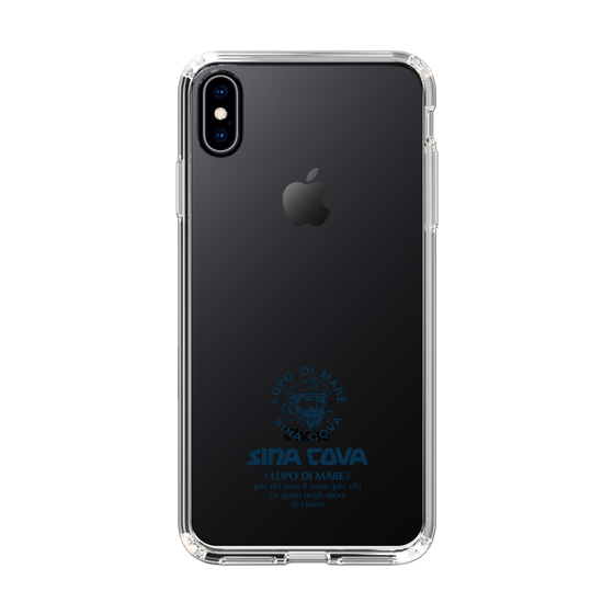 Slim Protection Case［ SINA COVA - Logo - Navy ］
