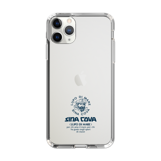 Slim Protection Case［ SINA COVA - Logo - Navy ］