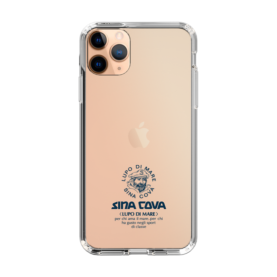 Slim Protection Case［ SINA COVA - Logo - Navy ］