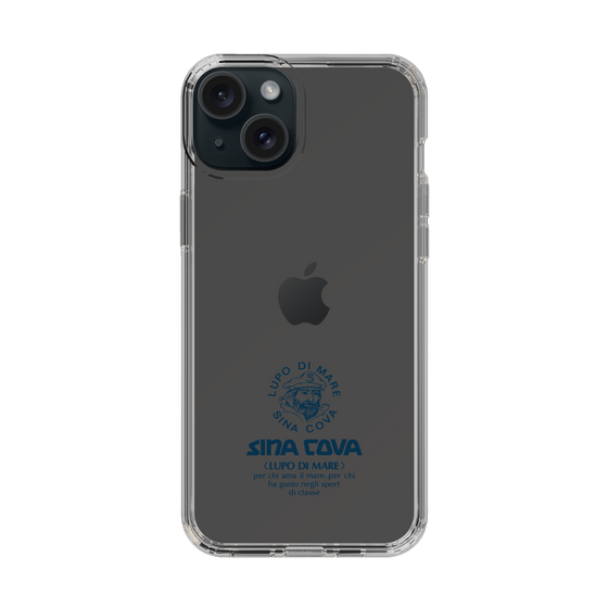 Slim Protection Case［ SINA COVA - Logo - Navy ］