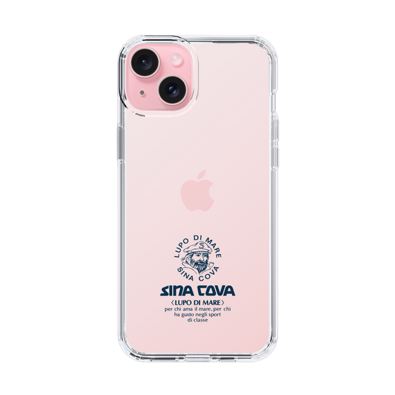 Slim Protection Case［ SINA COVA - Logo - Navy ］