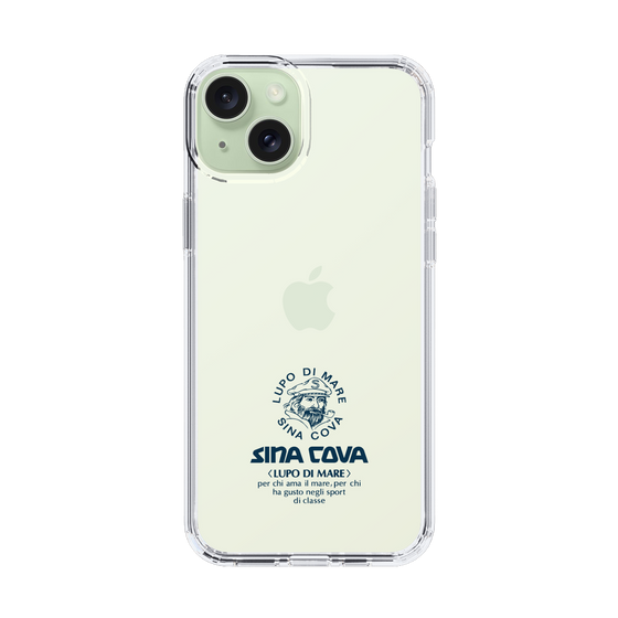 Slim Protection Case［ SINA COVA - Logo - Navy ］