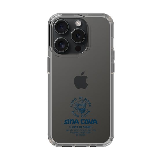 Slim Protection Case［ SINA COVA - Logo - Navy ］