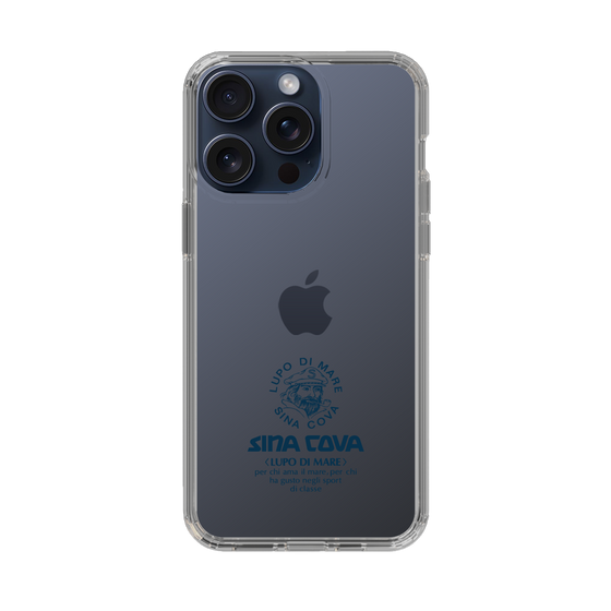 Slim Protection Case［ SINA COVA - Logo - Navy ］