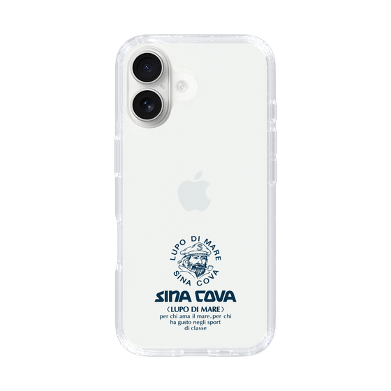 Slim Protection Case［ SINA COVA - Logo - Navy ］