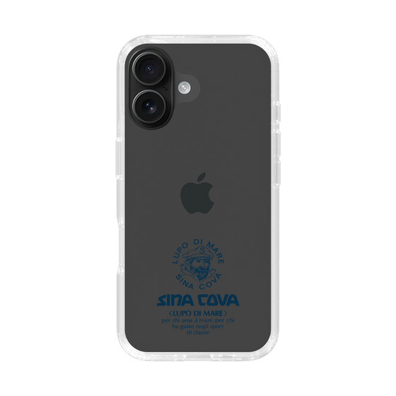 Slim Protection Case［ SINA COVA - Logo - Navy ］