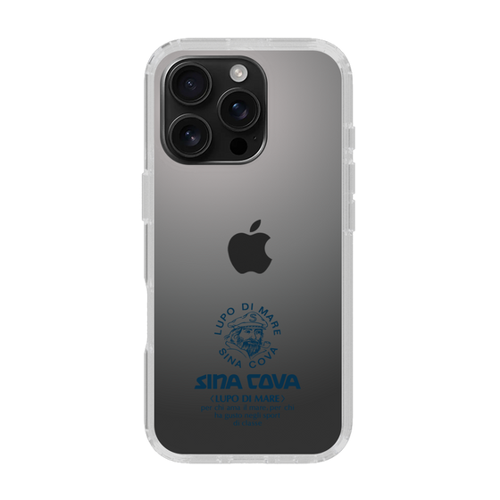 Slim Protection Case［ SINA COVA - Logo - Navy ］