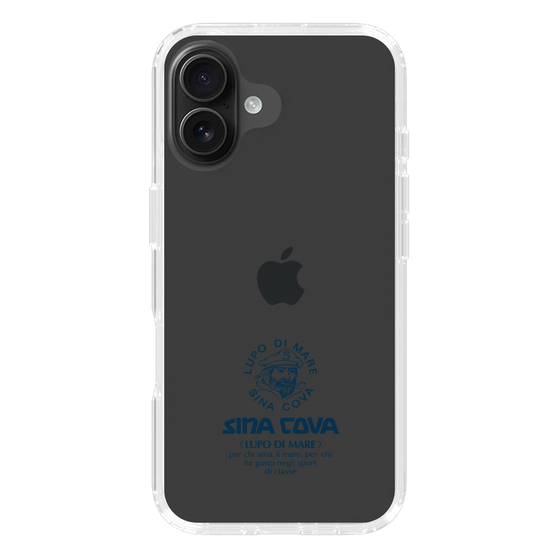 Slim Protection Case［ SINA COVA - Logo - Navy ］