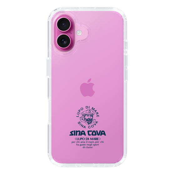 Slim Protection Case［ SINA COVA - Logo - Navy ］