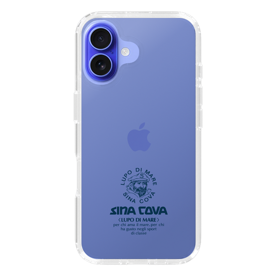Slim Protection Case［ SINA COVA - Logo - Navy ］