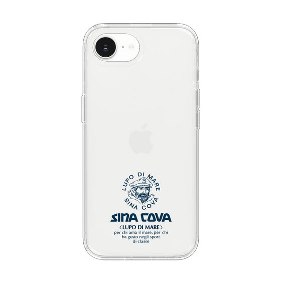 Slim Protection Case［ SINA COVA - Logo - Navy ］