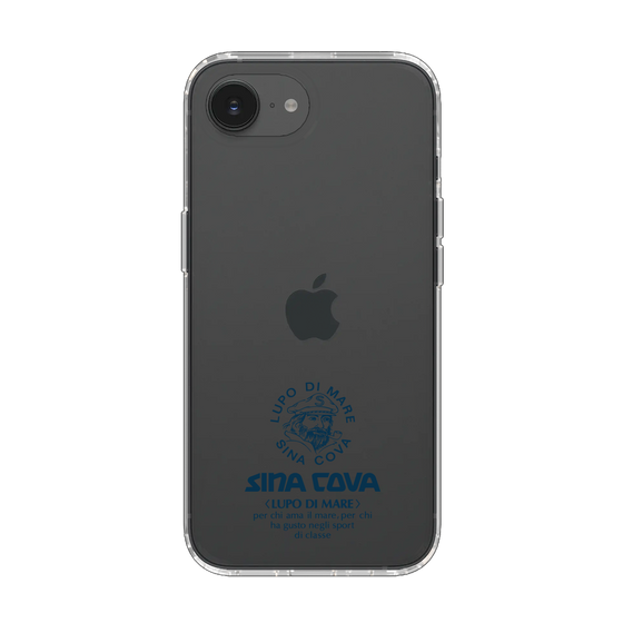 Slim Protection Case［ SINA COVA - Logo - Navy ］