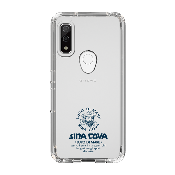 Slim Protection Case［ SINA COVA - Logo - Navy ］