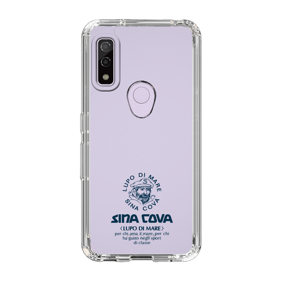 Slim Protection Case［ SINA COVA - Logo - Navy ］