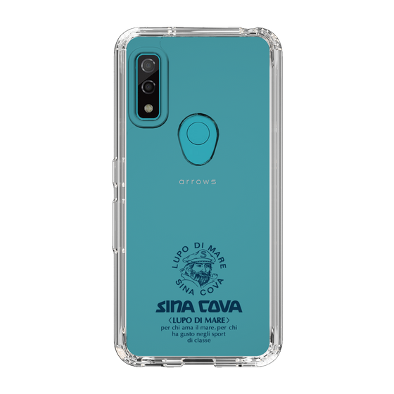 Slim Protection Case［ SINA COVA - Logo - Navy ］