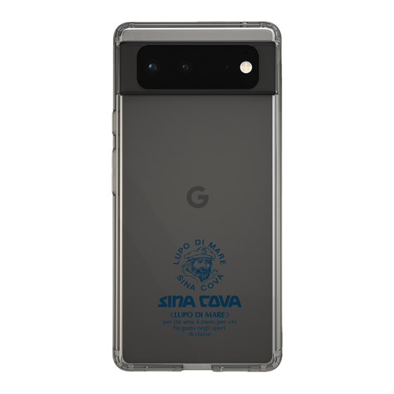 Slim Protection Case［ SINA COVA - Logo - Navy ］