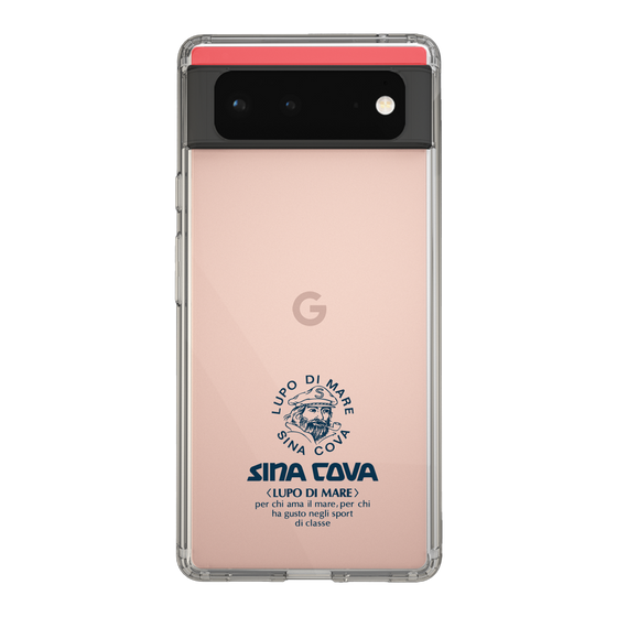 Slim Protection Case［ SINA COVA - Logo - Navy ］