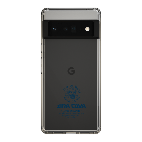 Slim Protection Case［ SINA COVA - Logo - Navy ］