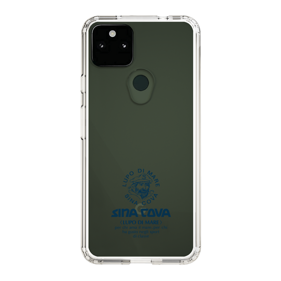 Slim Protection Case［ SINA COVA - Logo - Navy ］