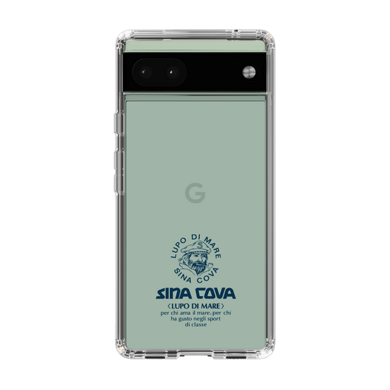 Slim Protection Case［ SINA COVA - Logo - Navy ］