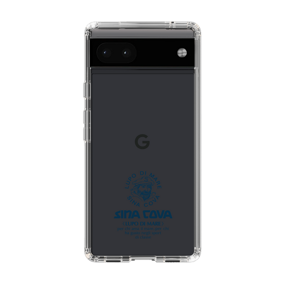 Slim Protection Case［ SINA COVA - Logo - Navy ］