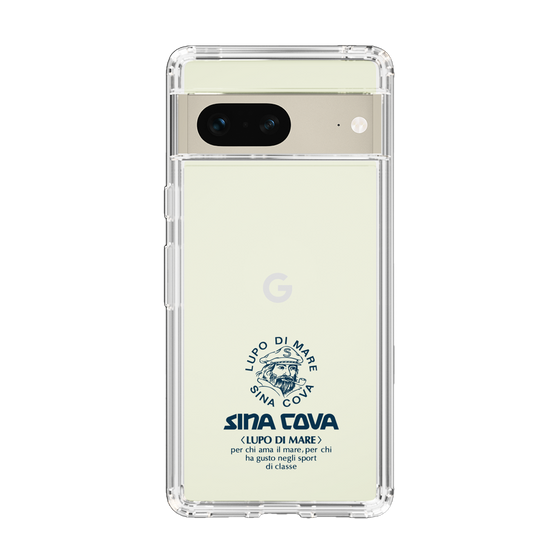 Slim Protection Case［ SINA COVA - Logo - Navy ］