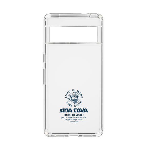 Slim Protection Case［ SINA COVA - Logo - Navy ］