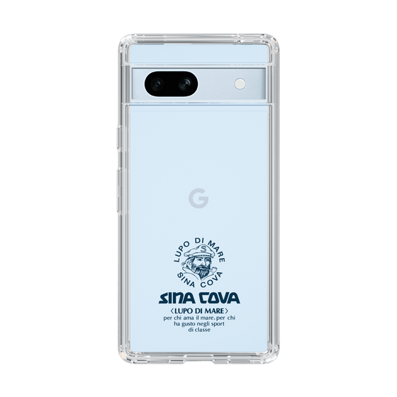 Slim Protection Case［ SINA COVA - Logo - Navy ］