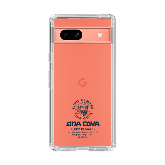 Slim Protection Case［ SINA COVA - Logo - Navy ］