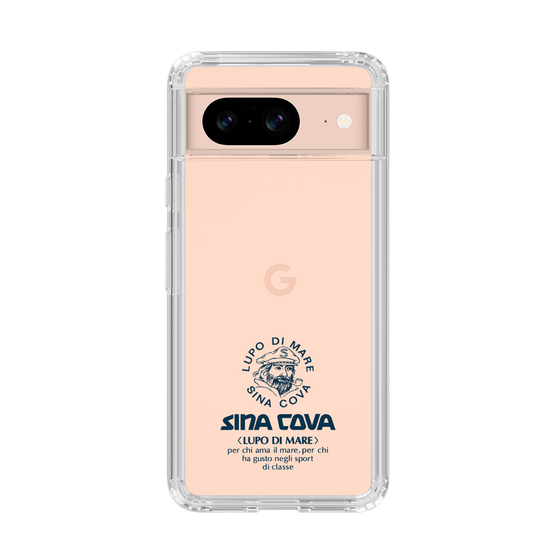 Slim Protection Case［ SINA COVA - Logo - Navy ］