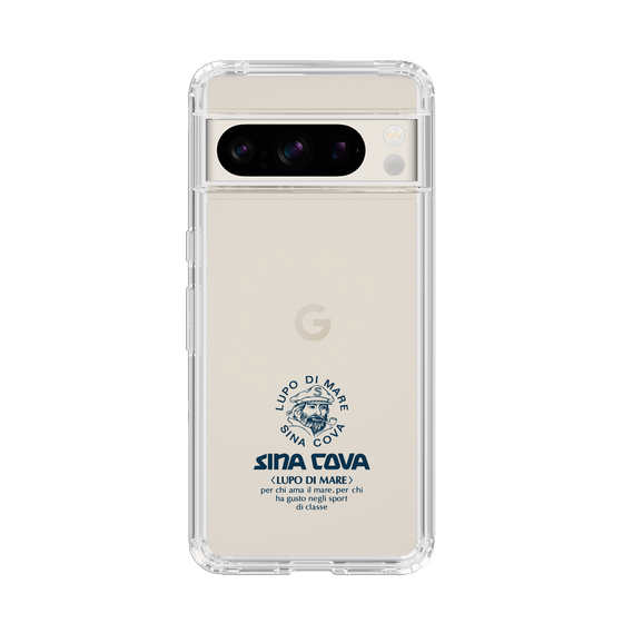 Slim Protection Case［ SINA COVA - Logo - Navy ］