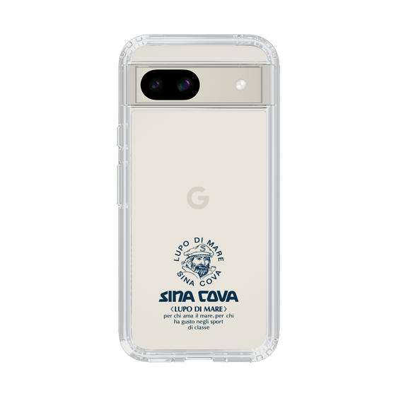 Slim Protection Case［ SINA COVA - Logo - Navy ］